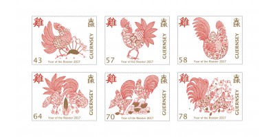 Set of 6 Stamps